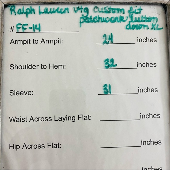 Ralph Lauren Y2K Men’s Custom Fit Patchwork Tartan Plaid Button Down‎ Size XL - Picture 7 of 7